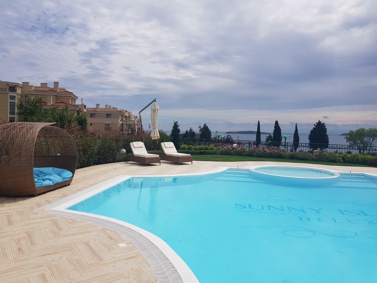 Sea Garden Delux Apartment Chernomorets Bagian luar foto